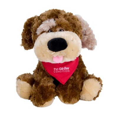 Chelsea Teddy Bear Luke 10" Plush | Full Color Custom T-shirt or Bandana