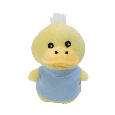 Chelsea Teddy Bear Shorties 4" Plush Duck | Full Color Custom T-shirt