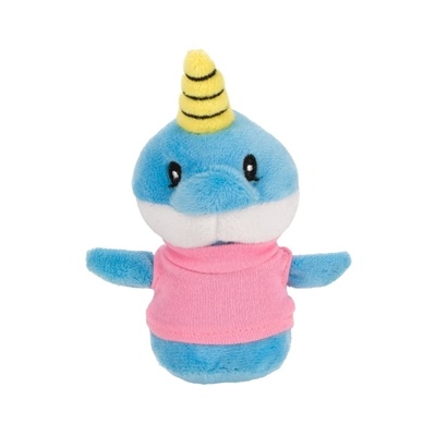 Buy Chelsea Teddy Bear 4" Plush Narwal Full Color | Customizable Eco-Friendly Plush Toy