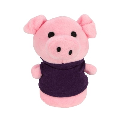 Buy Chelsea Teddy Bear 4" Plush Pig Full Color | Customizable Eco-Friendly Promotional Toy