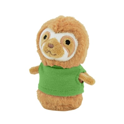Chelsea Teddy Bear Shorties 4" Plush Sloth | Full Color Custom Plush