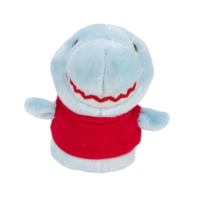Chelsea Teddy Bear Shorties 4" Plush Shark | Full Color Custom Plush