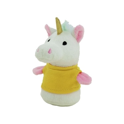 Chelsea Teddy Bear Shorties 4" Plush Unicorn | Full Color Custom Plush