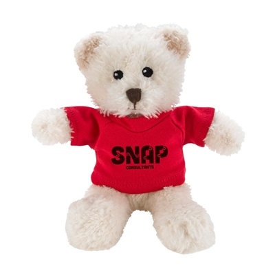 Chelsea Teddy Bear Baxter 8" Plush | Full Color Dye Sublimation Custom T-Shirt