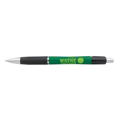 Souvenir Emblem Color Pen | Custom Full Color, Plunger Action