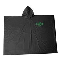 Custom Rain Poncho | Silk Screen Logo by Shed Rain