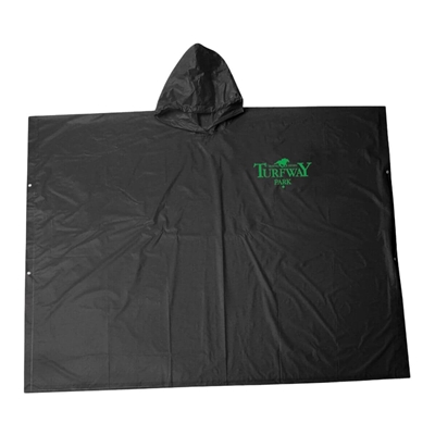 Custom Rain Poncho | Silk Screen Logo by Shed Rain