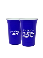 America250 Garyline Varsity Double-Wall Cup | Silk Screen Custom Promotional Drinkware