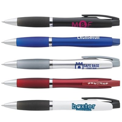Souvenir Lyric Plunger-Action Pen | High-Quality Custom Silk Screen Logo Pens