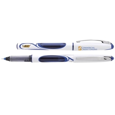 BIC Triumph Pen | Sleek Two Piece Design with Fine Point for Smooth Writing | Custom Silk Screen