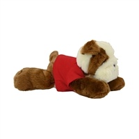Aurora Mini Flopsies 2.5" Plush Bulldog | Full Color Custom Plush for Promotions