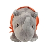 Aurora Eco Nation 3.5" Plush Rhino | Full Color | Eco-Friendly Custom Plush