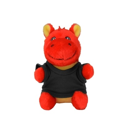 Chelsea Teddy Bear Little Buddies 6" Plush Dragon Red | Full Color Dye Sublimation Custom T-Shirt