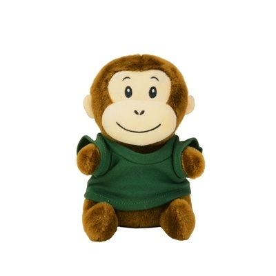Chelsea Teddy Bear Little Buddies 6" Plush Monkey Brown | Custom T-Shirt Promotional Plush