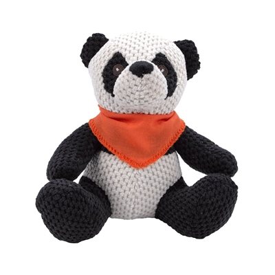 Chelsea Teddy Bear 6" Plush Panda | Full Color Custom T-Shirt or Bandana