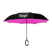 Custom Full Color UnbelievaBrella Umbrella | Reverse Close Shed Rain