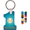 Number 1 Soft Vinyl Key Chains