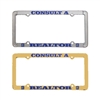 Consult A Realtor License Plate Frames