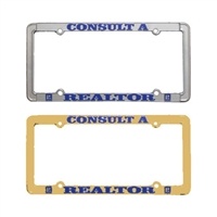 Consult A Realtor License Plate Frames