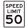 Custom Speed Limit Sign - Reflective Aluminum Traffic Sign