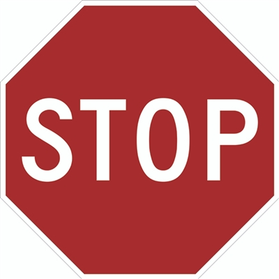 Durable Reflective Stop Sign - High-Quality Aluminum Traffic Sign
