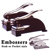 Desk or Pocket Embosser