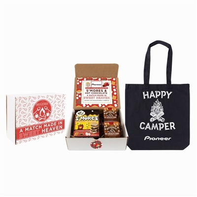 Fireside Favorites Kit with Tote | Customizable S'mores | Hot Chocolate Gift Set