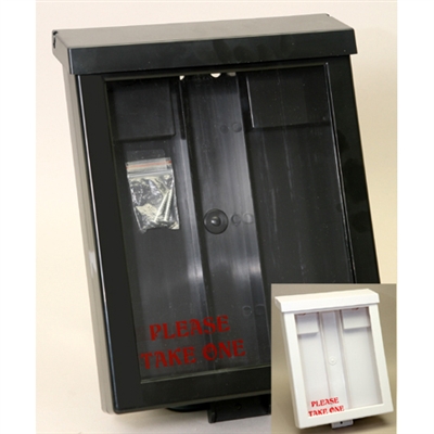 Deluxe Outdoor Brochure Box & Card Holder