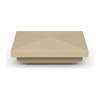 New England Post Cap for 4x4 PVC Sign Posts - Tan Khaki