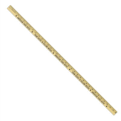 Personalized Wood Yardsticks