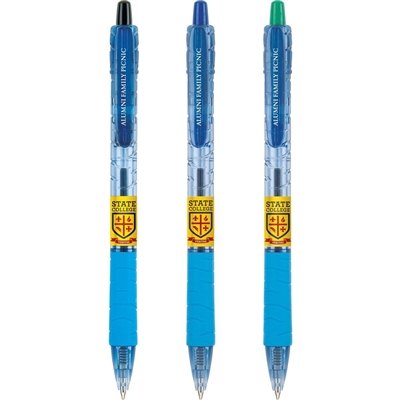 Custom Pilot B2P Ball Point Pen Full Color + Clip | Eco-Friendly Recycled Pens