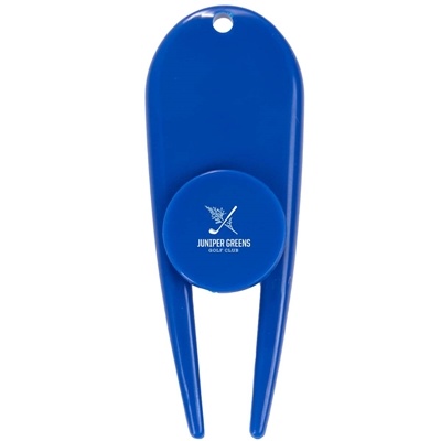 Divot Tool with Ball Marker | Custom Pad Print Logo