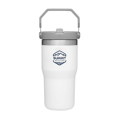 Stanley IceFlow Flip Straw Tumbler 20oz | Silk Screen & Eco-Friendly