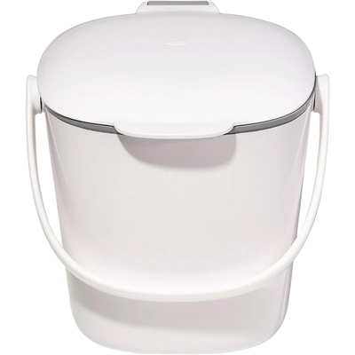 OXO Easy-Clean Compost Bin | Kitchen-Friendly Food Scrap Bin with Pad Print