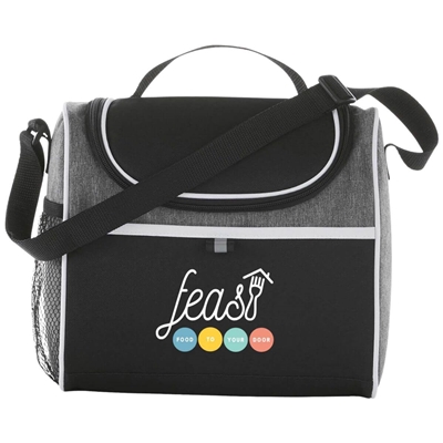 Break Time 9 Can Cooler Bag | Full Color Logo | Custom Insulated Lunch Tote