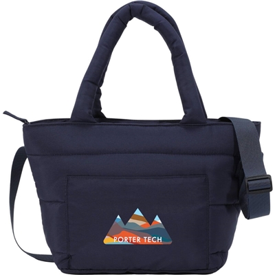 Puffer Recycled 9 Can Tote Cooler â€“ Full Color Transfer | Custom Eco Cooler Tote