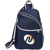 Custom Retro Sport Recycled Sling Backpack | Full Color Transfer