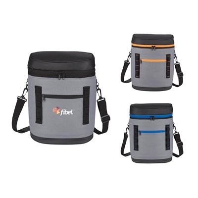 Custom 20 Can Cooler Backpack with Logo | Promotional Insulated Full Color Transfer Backpack Cooler
