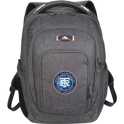 High Sierra 17" Laptop Backpack with Full Color Logo Transfer