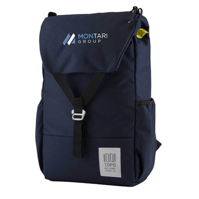 Topo Y Pack Laptop Backpack Full Color Transfer | Custom Recycled Backpack