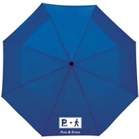 Custom 48" Recycled Inversion Umbrella | Silk Screen Imprinted Logo