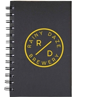 FSC Mix Lock-it Spiral Notebook 6.5" x 7" | Custom Silk Screen Eco Notebook
