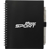 FSC Recycled Spiral Notebook 5.5x7 with RPET Pen | Custom Silk Screen Logo