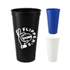 Solid Recycled Stadium Cup 24oz | Custom Silk Screen Printing | Eco-Friendly