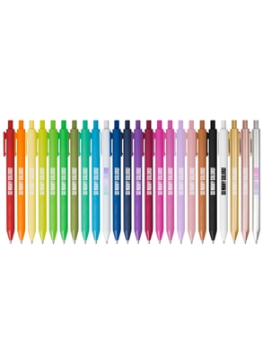 Mochi Comfort Gel Pen | Custom Silk Screen Promotional Gel Pens