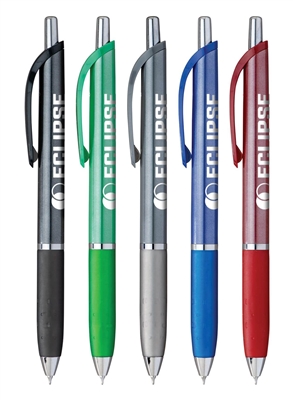 Barista Gel Click Action Pen | Silk Screen Promotional Pens