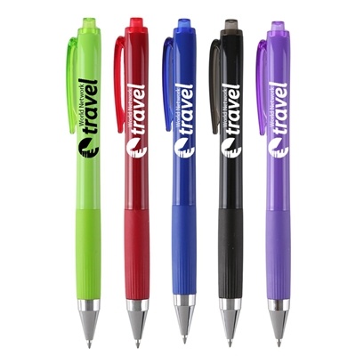 Gelato Comfort Premium Grip Pen | Smooth Blue Gel Ink & Custom Branding