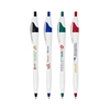 Javalina Pure Classic Pen | Antimicrobial Promotional Pen | Blue Ink | Push Retractable