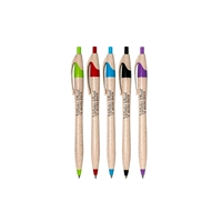Javalina Eco Pen | Eco-Friendly | Wheat Straw ABS Plastic | Smooth Black Ink | Sustainable Promotions