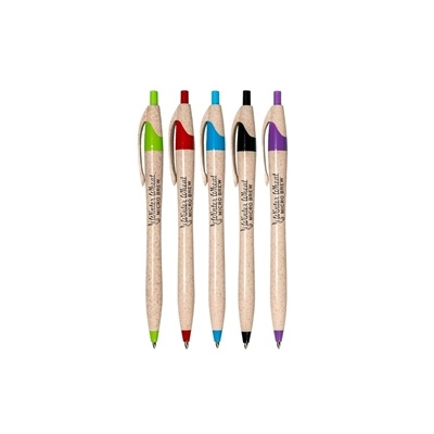 Javalina Eco Pen | Eco-Friendly | Wheat Straw ABS Plastic | Smooth Black Ink | Sustainable Promotions